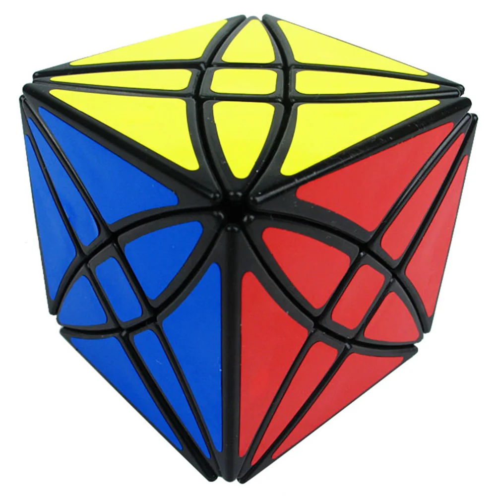 Lanlan Flower Rex Strange Shape Axis Cube 8 Axis Hexahedron Magic Cube Moxing Star Stickers Cubo Magico Gift Collection