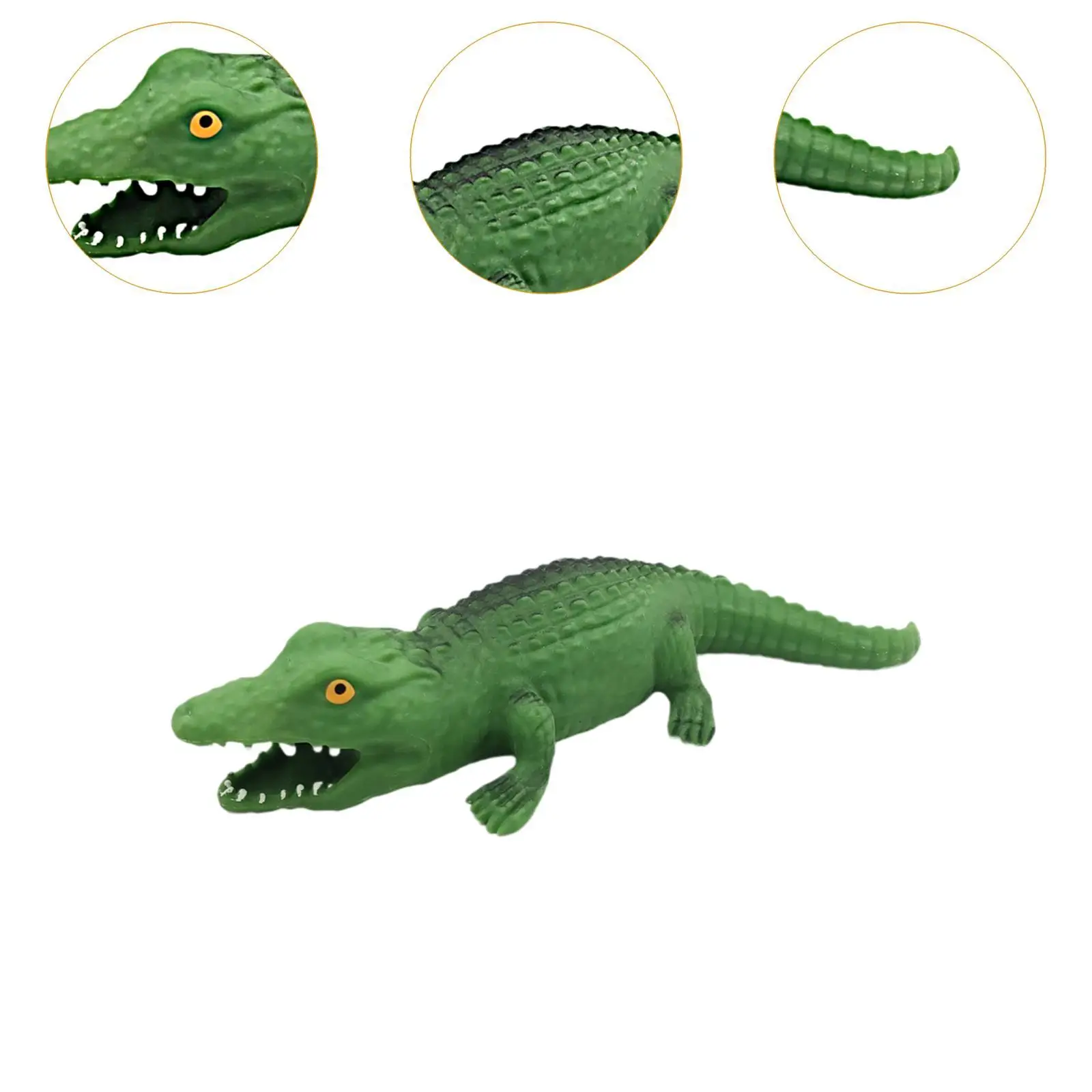 Brinquedo de crocodilo fidget brinquedo de viagem calmante meia enchimentos decoração de mesa