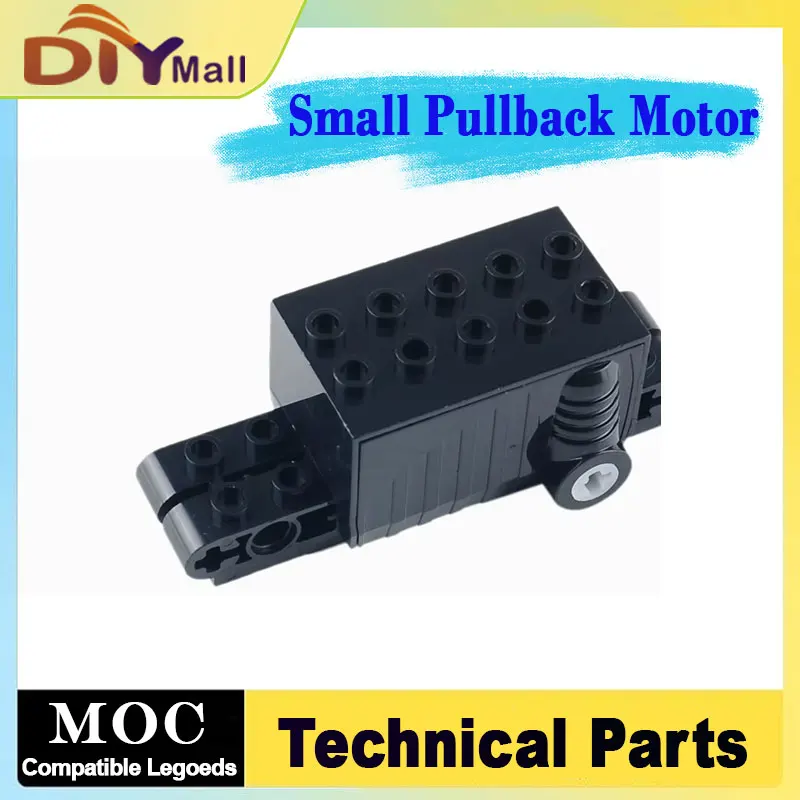 

Small Rebound Box MOC Technical Building Blocks Set With Power Functions For Car Models Kid Vehicle Assembly Toy Part Accessorie