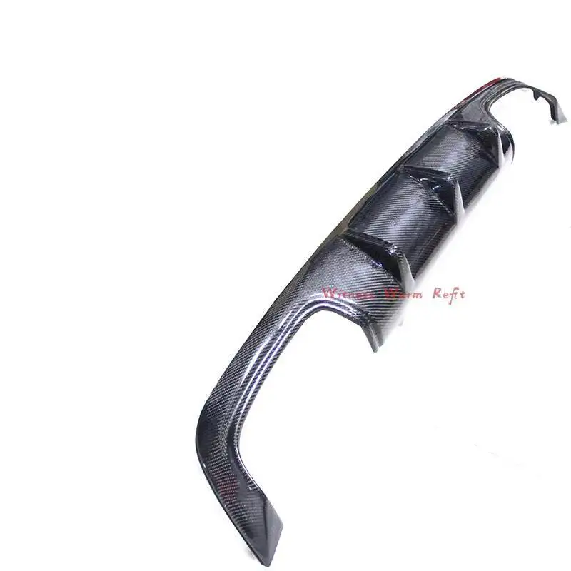 Carbon Fiber Rear Bumper Lip Spoiler Diffuser Cover for Benz Slk Class R172 Slk200 Slk280 Slk300 Slk350 Slk55 Amg Style 12-2015