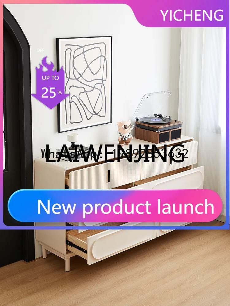 

GZ5French Cream Style Chest of Six Drawers Modern Living Room Entrance Dining Side Wall Storage Bedroom Bed Front Cabinet