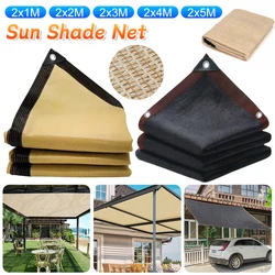 Sun Shade Net Anti-UV Outdoor Shadow Mesh Plants Shading Net Cover Exterior Shade Awning Parasol Patio Canopy Garden Accsesories