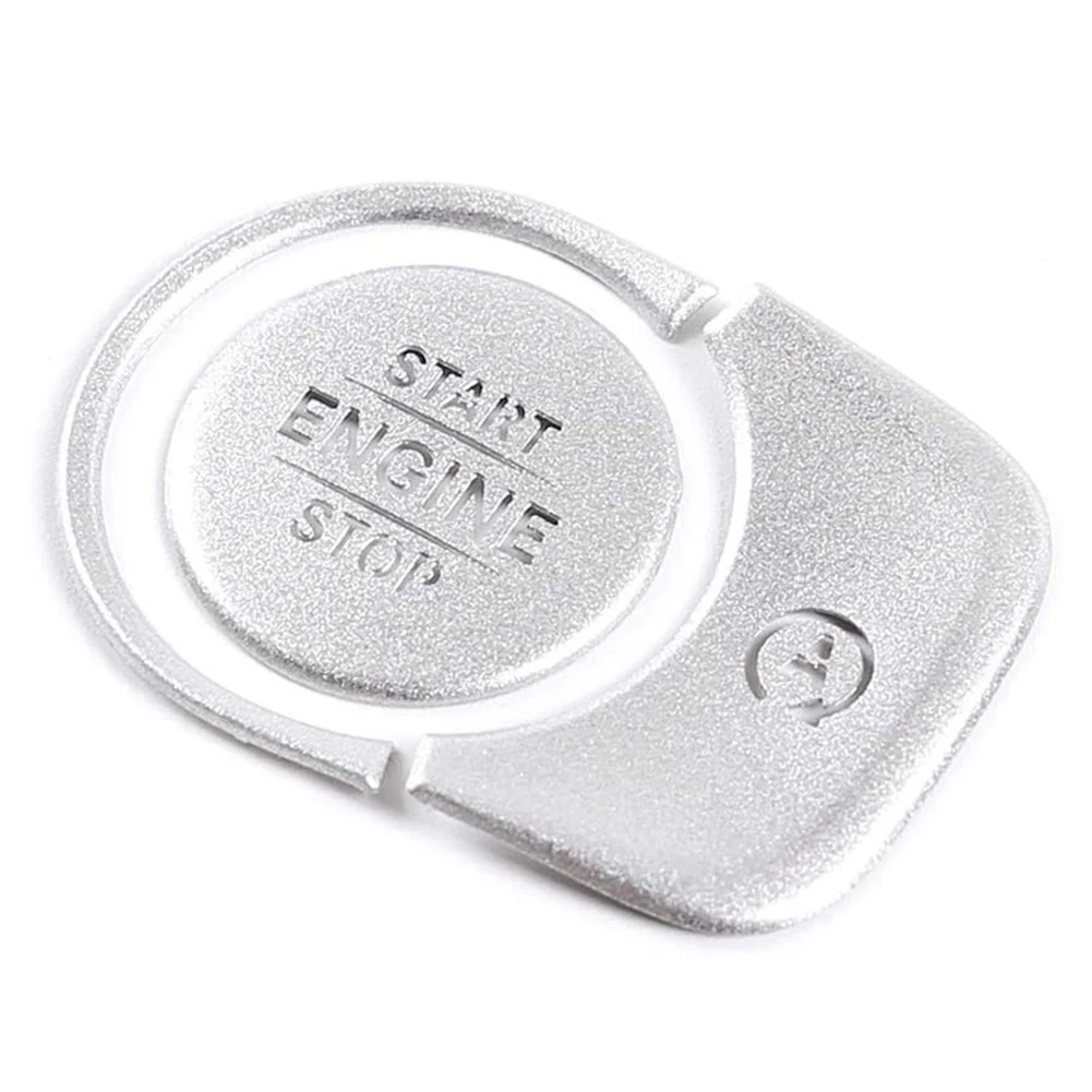 

For G GLS Class G463 W167 2019 2020 Car Auto Start Stop Engine Push Switch Button Cover Stickers Trim