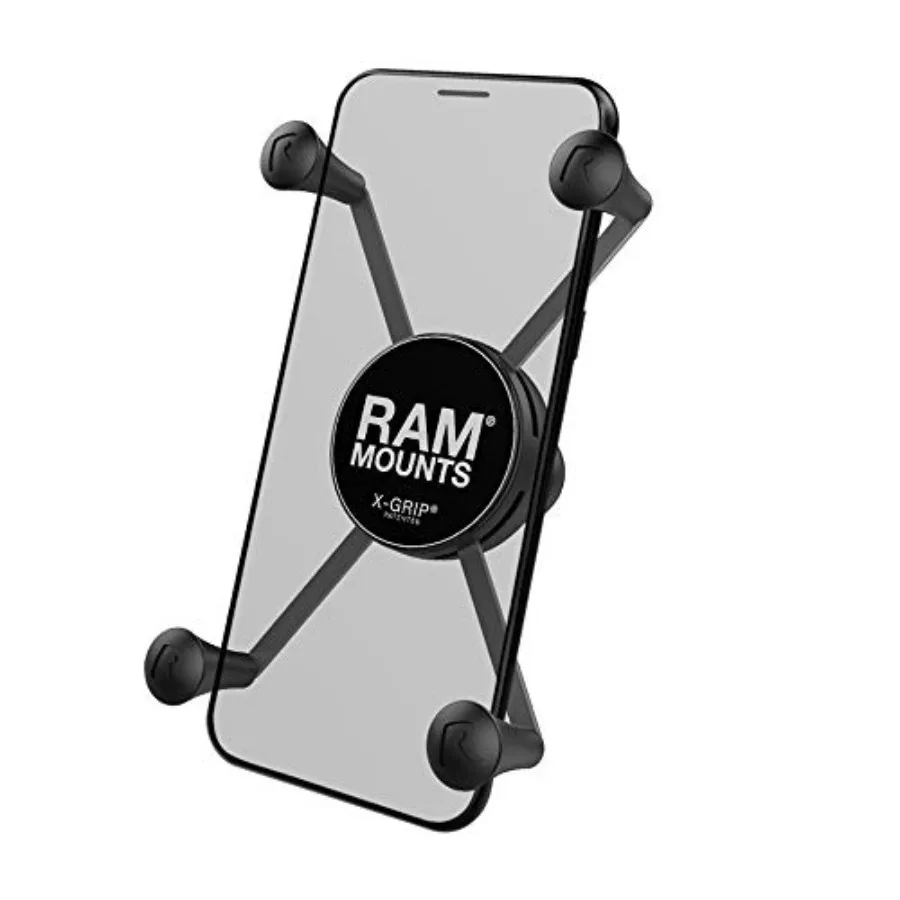 

X-Grip Large Phone Mount Holder Universal Smartphone Cradle with B Size 1" Ball RAM-HOL-UN10BU