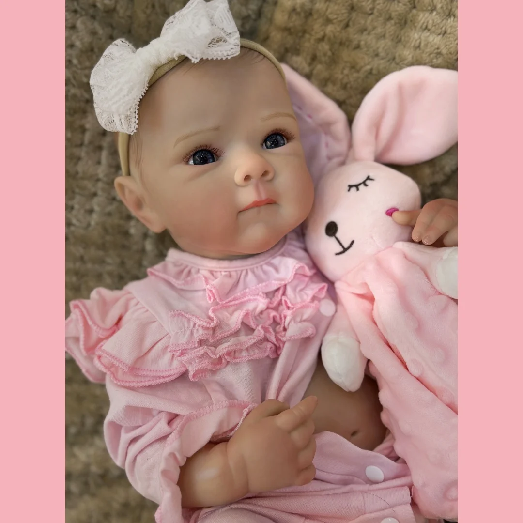 Waterdicht 45cm Knuffelig Full Body Zacht Viny Bettie Bebe Reborn Meisje Met Geschilderd Haar Soft Touch Handgemaakte Levensechte Pasgeboren Pop