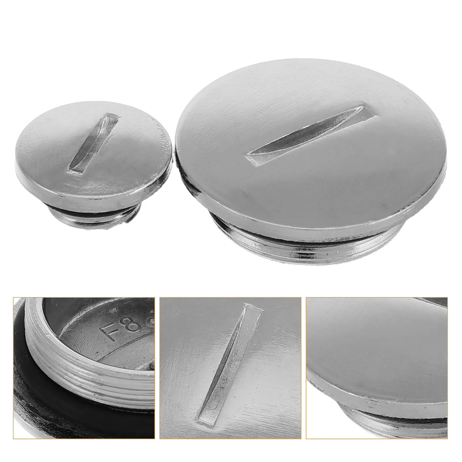 Motorcycle Engine Inspection Hole Cover Cap Decorative Alloy Universal Fit for Atv Motorbike 70Cc 125Cc Easy Install Stylish DIY