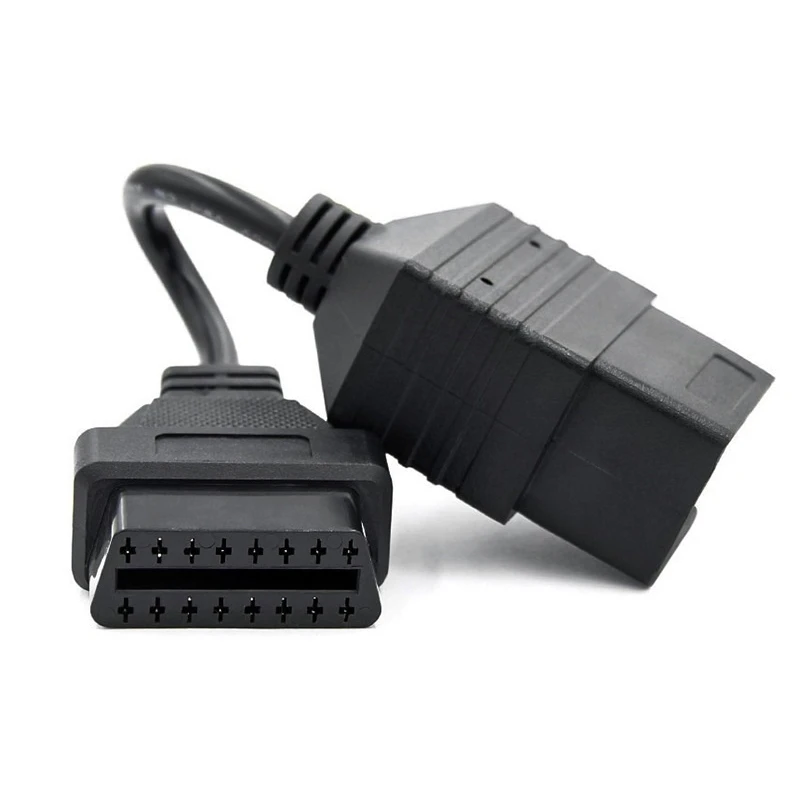 

Автомобильный кабель OBD II для Toyota 17-контактный на 16-контактный OBD 2 женский диагностический разъем для Toyota 17-контактный адаптер OBDII