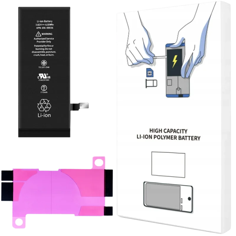 BATERIA DO iPHONE 6S POJEMNOŚĆ 1715 mAh ŚWIEŻA KOMPLET — 2