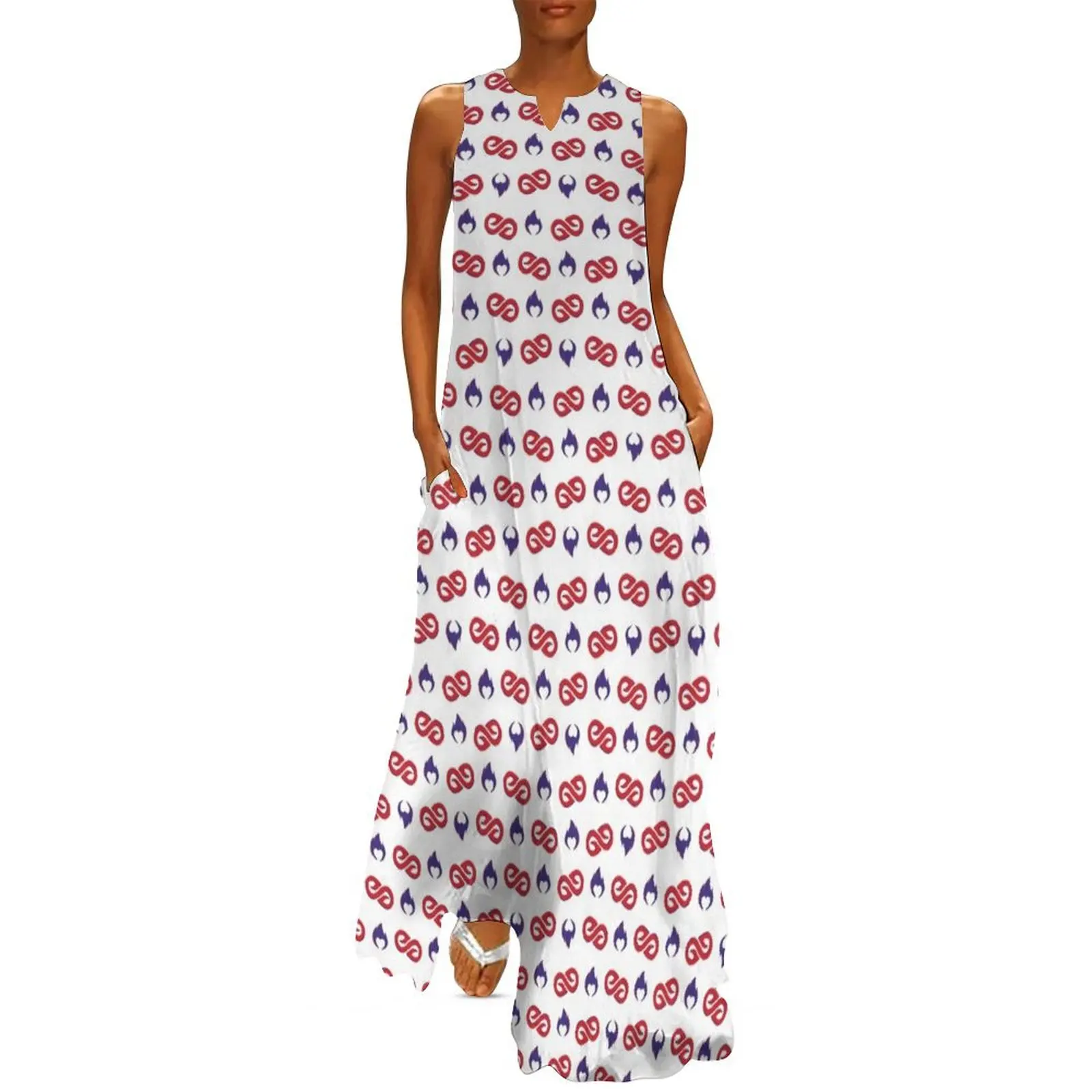 Twin Flames Universe Pattern Long Dress dress for women summer dress women 2025