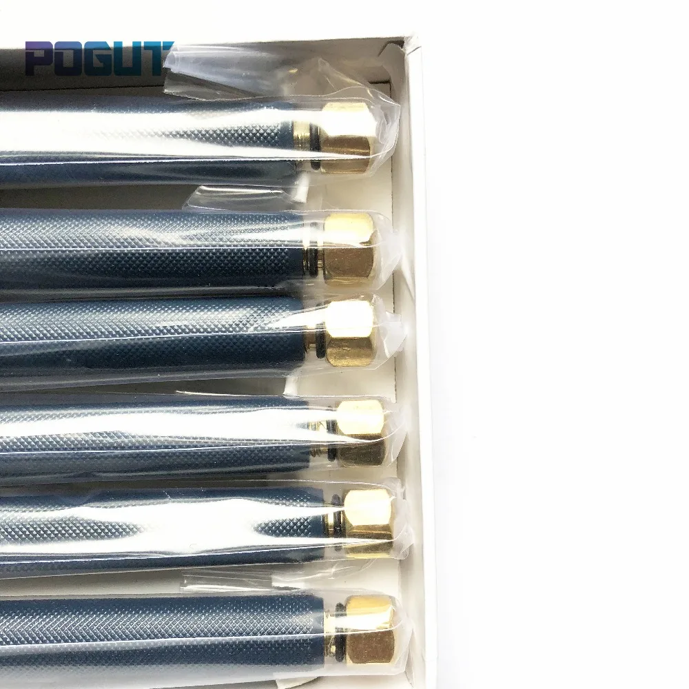 Vidro Cortador Telha com Cauda Hexagonal, Metal Handle, TC-17, 6 PCs