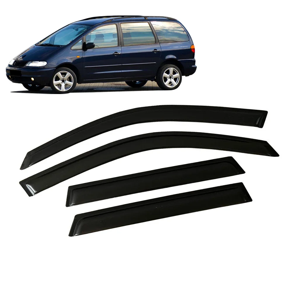 Window Visor for VW Volkswagen SHARAN 7M 1995-2001 2002 2003 2004 2005 2006 2007 2008 2009 Wind Deflectors Rain Guard Door Visor