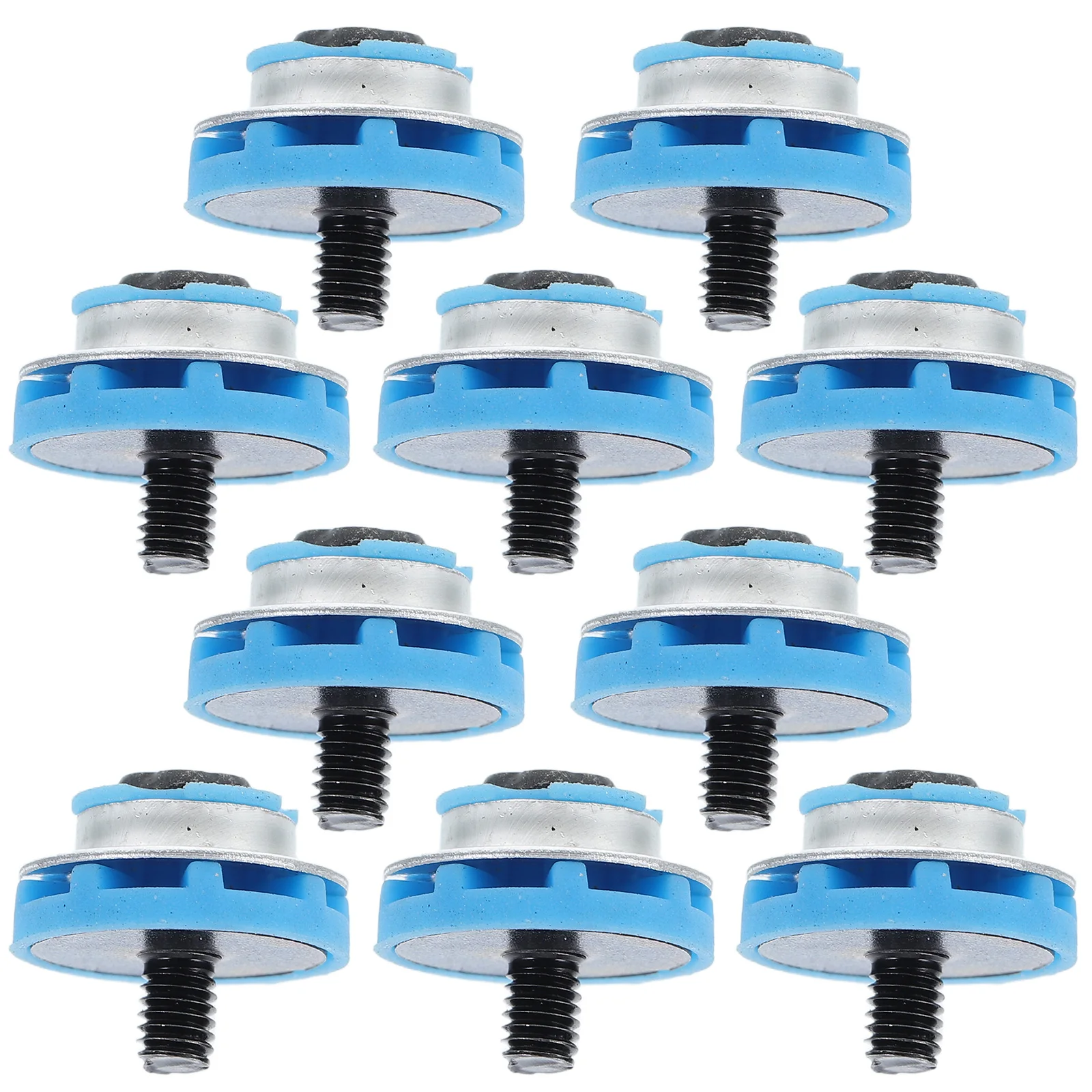 

10pcs Hard Drive Galvanized Iron Shock Absorbing Mini PC Compatible Vibration Resistant Hardware Nuts Laptop Replacement Screws