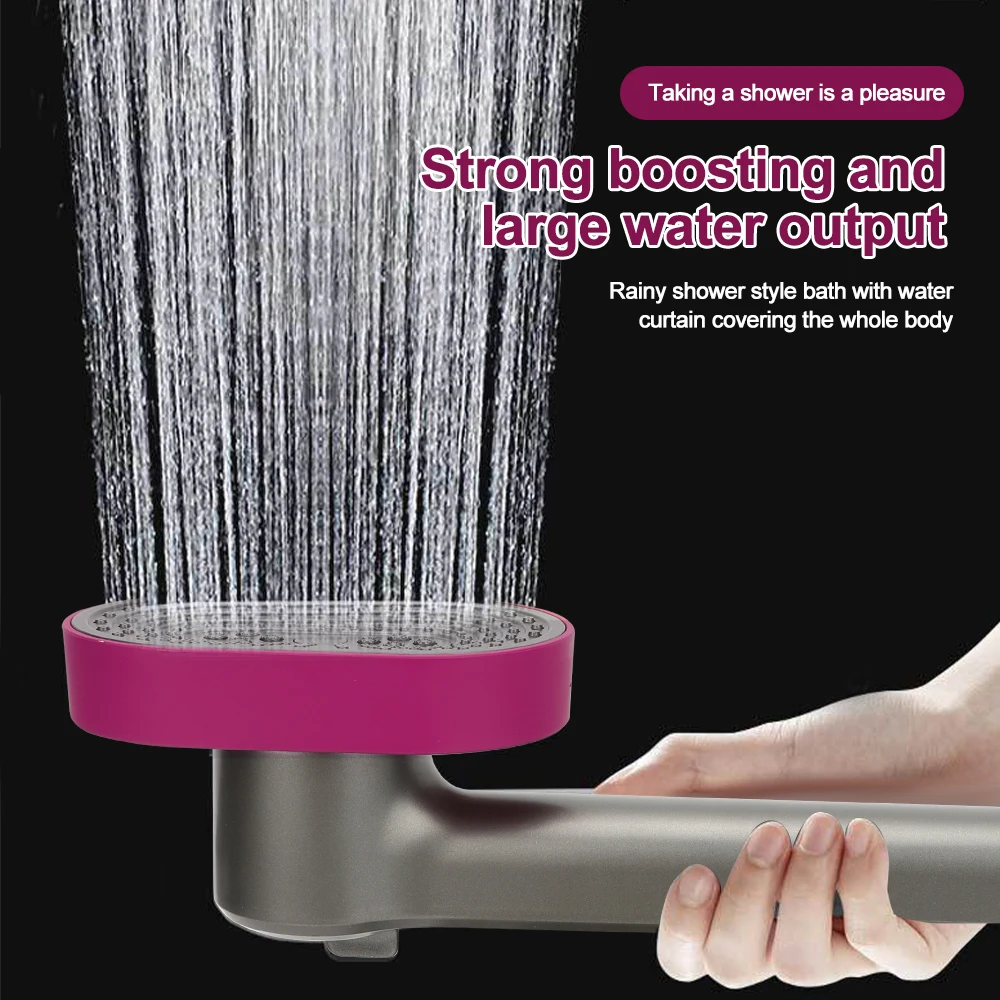 

Насадка для душа высокого давления, 4 режима, регулируемые насадки для душа, экономия воды, вращающаяся насадка для распыления воды, аксессуары для смесителя для ванной комнаты