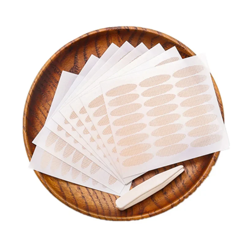 200/240pcs Eyelid Tape Sticker Invisible Double Fold Eyelid Lace Paste Clear Beige Stripe Self-adhesive Eye Tape MakeupTool