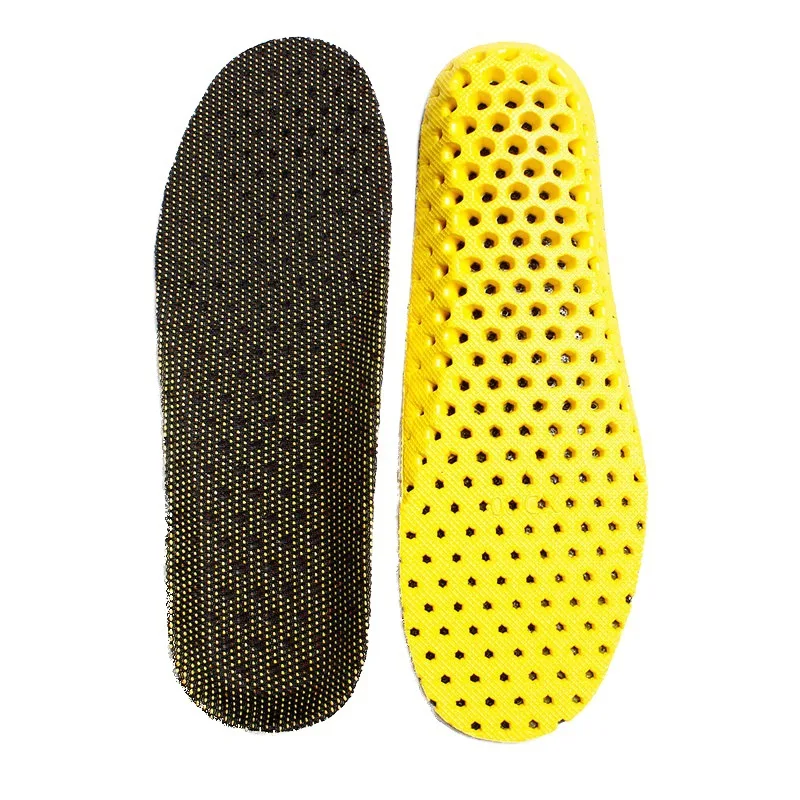 1Pair Honeycomb Breathable Shock absorbing Insole for Feet EVA Sports Shoes Insoles Arch Support Plantar Fasciitis Shoe Pads