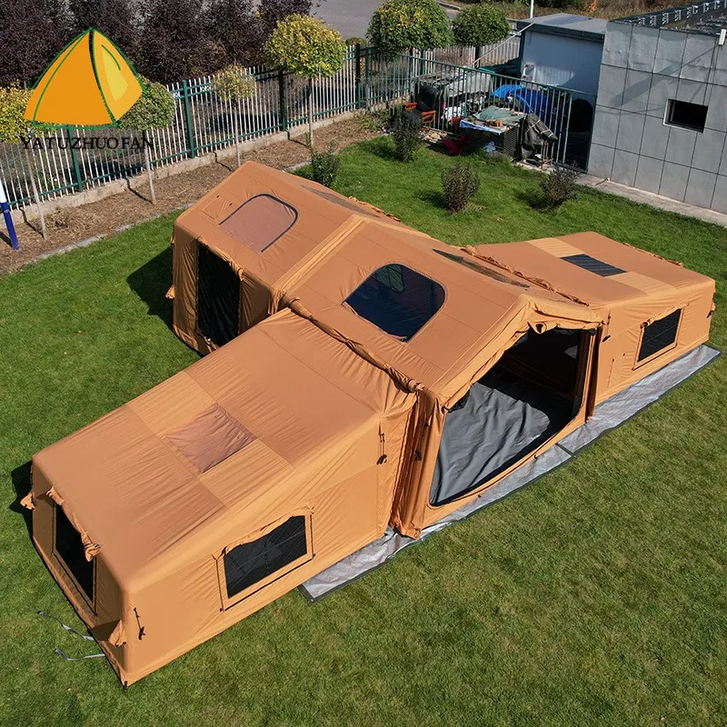 2026 Wholesale Inflatable Camping Tent 6-8 Person | Auto Setup Waterproof Air Tent