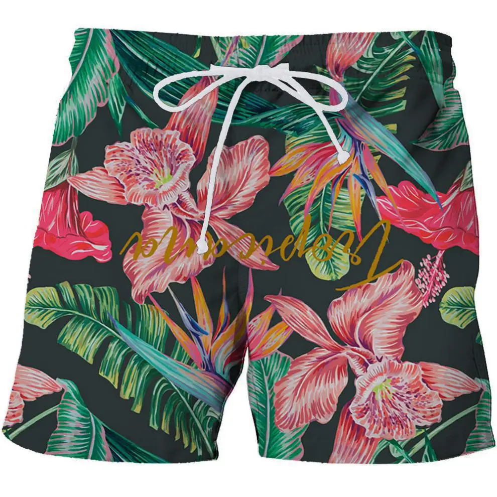 

3D Coconut Tree Print Clothing Fashion Men Women Shorts Plus Size S-7XL Streetwear Pants Cargo Shorts Men Basketball Summer