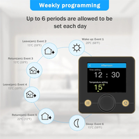 ABZZ-Tuya Wifi Thermostat Electric Floor Heating Thermostat Gas Boiler Temperature Controller Tuya Smart Alexa Google Home