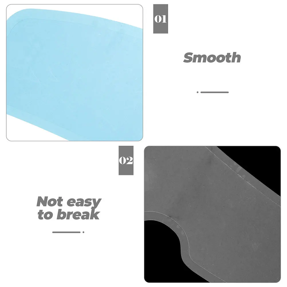 4pcs Anti-Fog Rainproof Film For Motorcycle Visor Clear Waterproof Insert Fog Resistant Sticker Shield Lens Upgrade