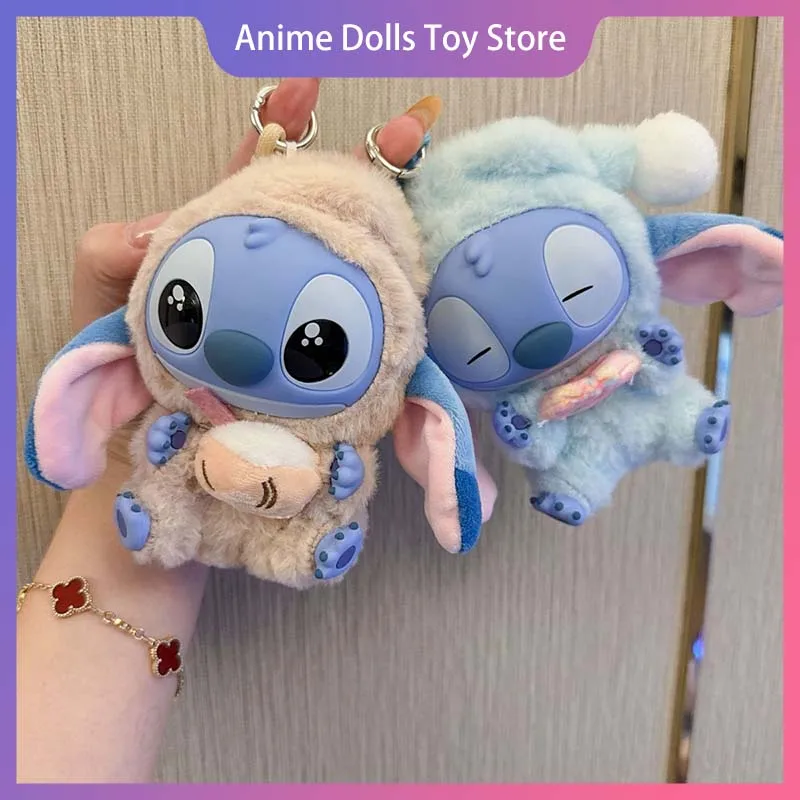 

Disney Lilo Stitch Eat Something Before Sleep series Blind Box Cute Vinyl Doll High Quality Anime Bag Pendant Toy Ornaments Gift