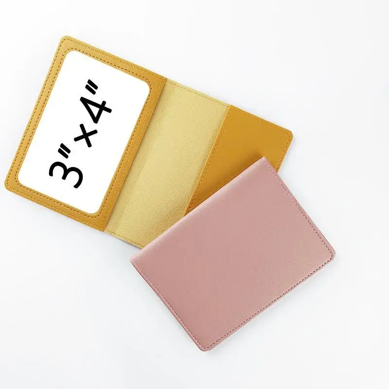 Reisepasshülle aus PU-Leder, weiche, glatte Textur, mehrere Farben, für internationale Reisen und Geschäftsreisen – Detail 3