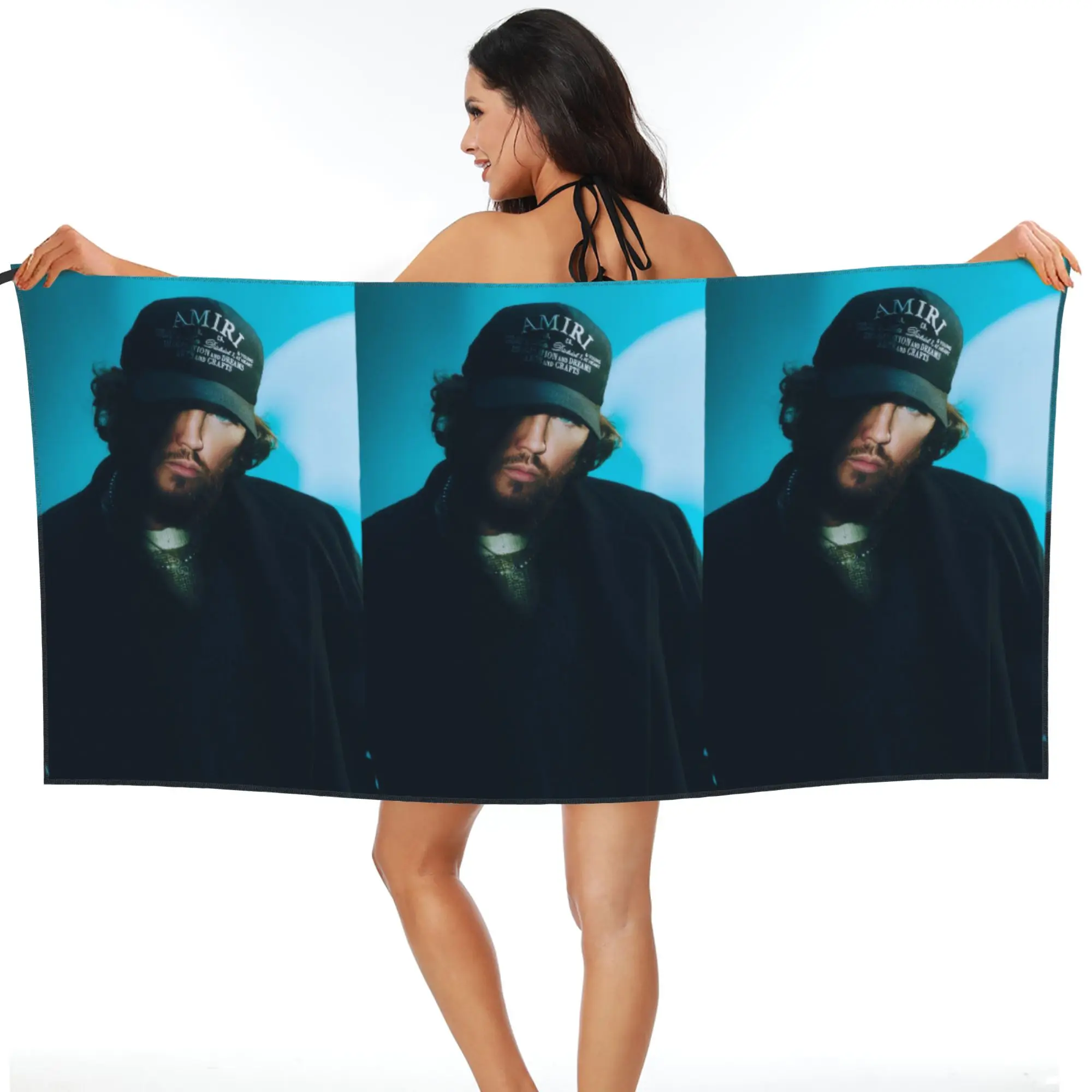 

Пляжное полотенце James Arthur It'll All Make Sense In The End, мягкое, из микрофибры, быстросохнущее, впитывающее, для бассейна