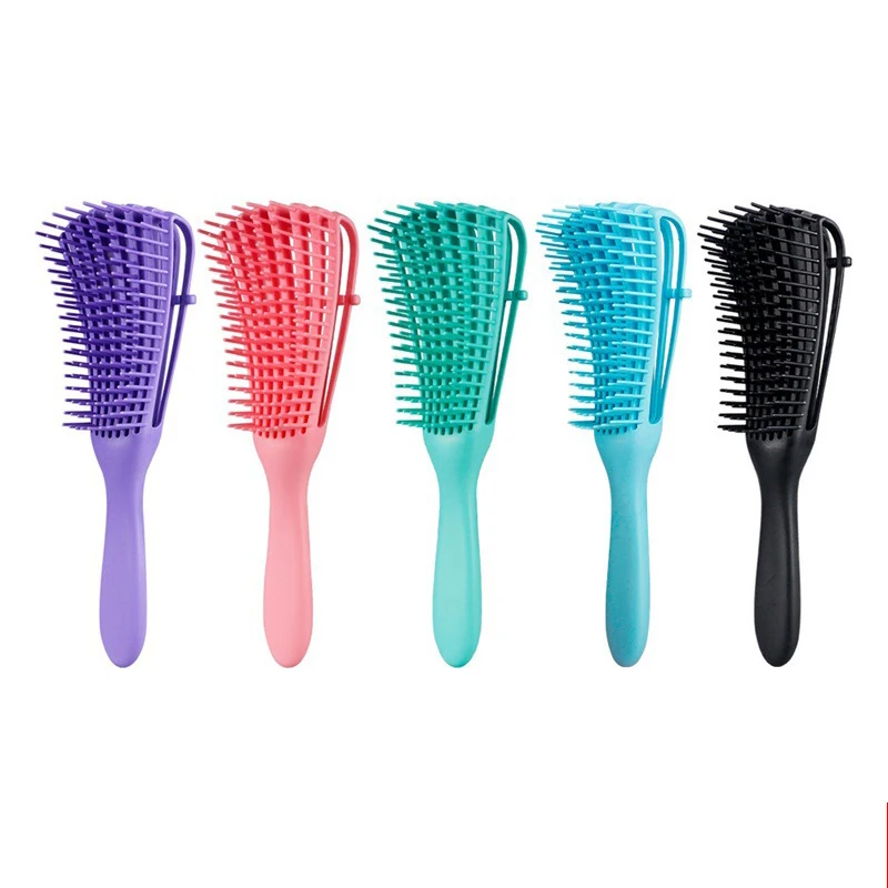 Scalp Massage Com Anti‑Static Octopus‑Shaped Nucleus Teeth Styling Tools Appliances Hair Salon Combs Hairdressing For Curly Hair