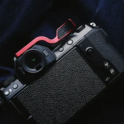 Thumb Rest Thumb Grip Hot Shoe Cover For For Fuji XS10 X S10 Fujifilm Aluminum Made With Leather sticker