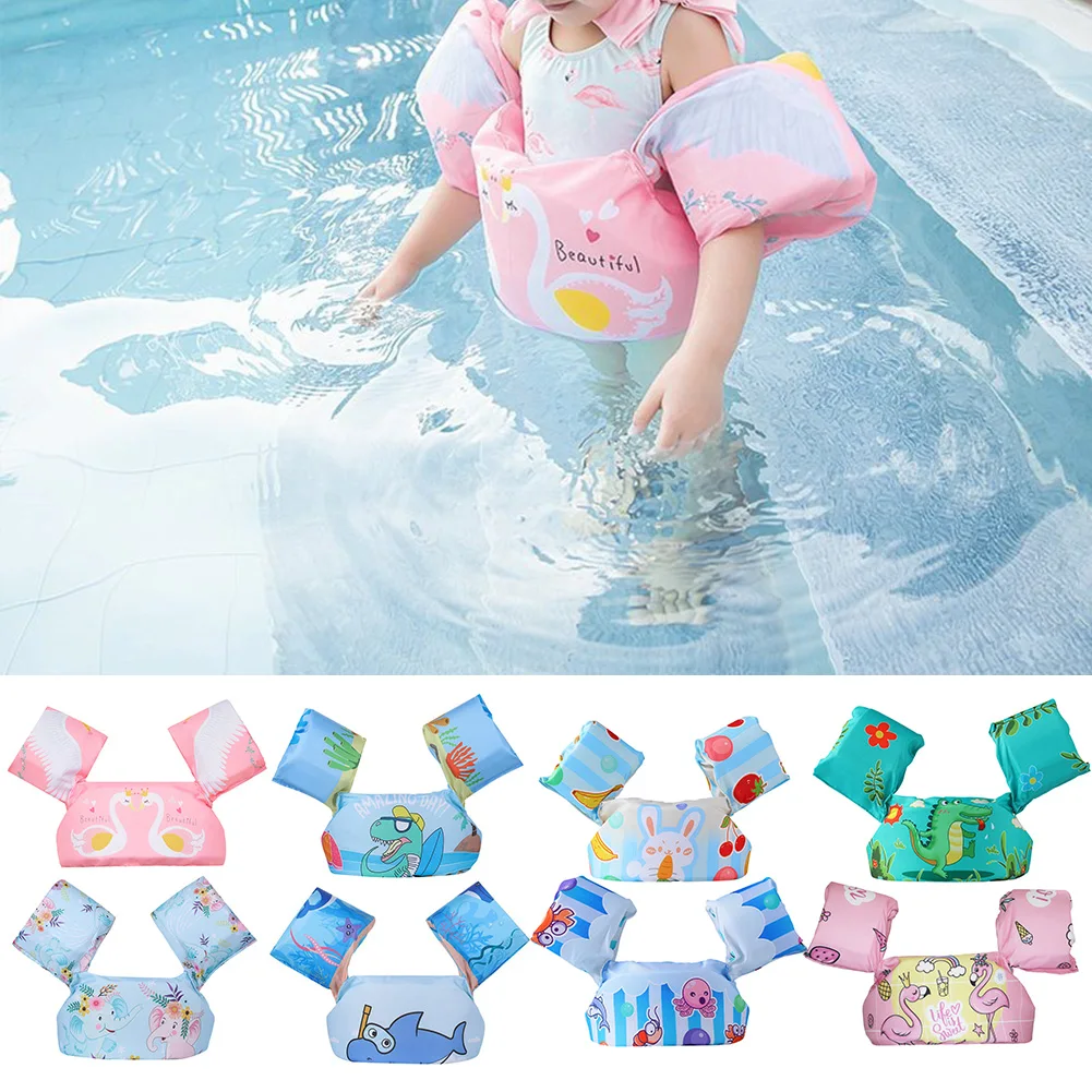 Baby Float Arm Sleeve Floating Ring Safe Life Jacket Buoyancy Vest Kid Swimming Equipment Armbands Swim Foam Pool Toys Life Vest