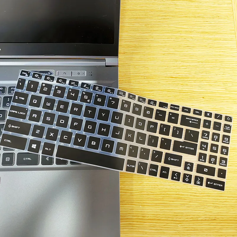 Silicone Keyboard Cover  Skin Laptop Protector for MSI  Sword 16 Crosshair 16 Stealth 16 A16 AI Studio, Pulse  16 Vector 16 HX,
