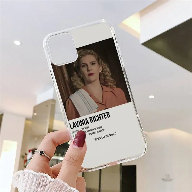 American Horror Story AHS 1984 Phone Case For Iphone 15 11 13 14 Pro Max 7 8 Plus X Xr Xs Max Se2020 12mini Transparent Cover