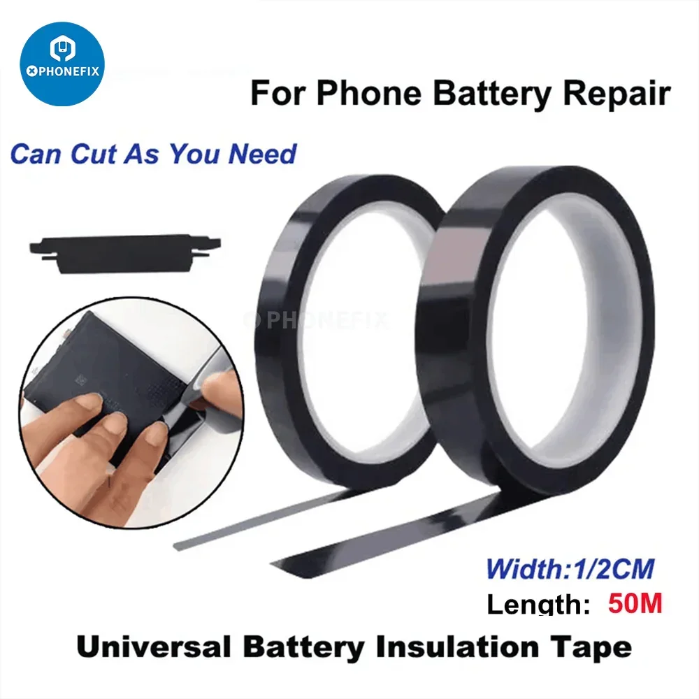 Universal Battery Cell Insulation Tape Protective Sticker For iPhone X-15 Pro Max Battery Replacement Repair Tool