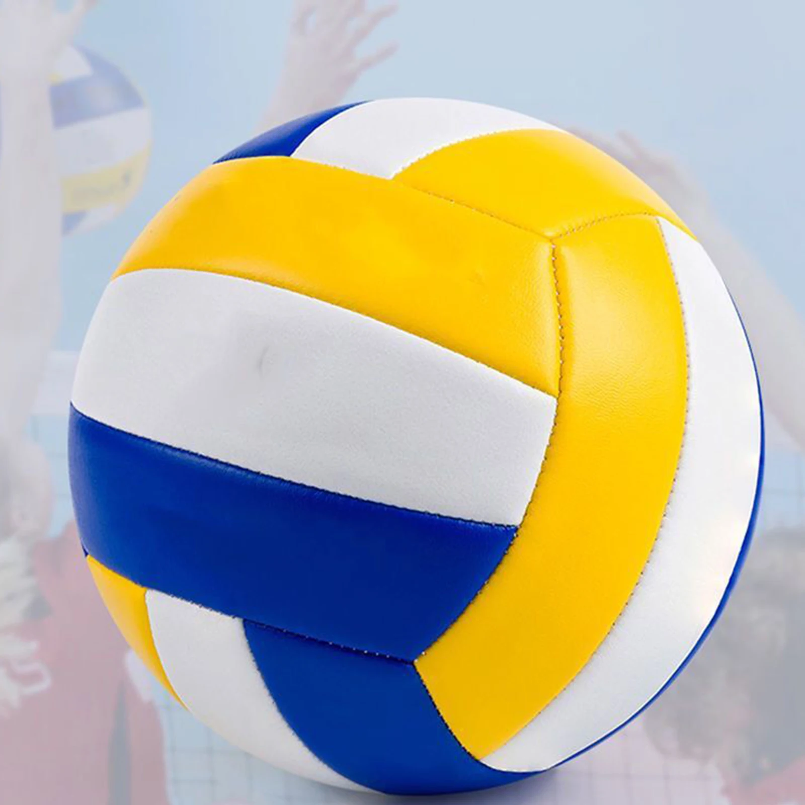 Vôlei de Competição Profissional PVC, Tamanho 5 Bola para a Praia, Ao Ar Livre, Indoor, Esportes, Bolas de Treinamento, Novo, 2024, No.5