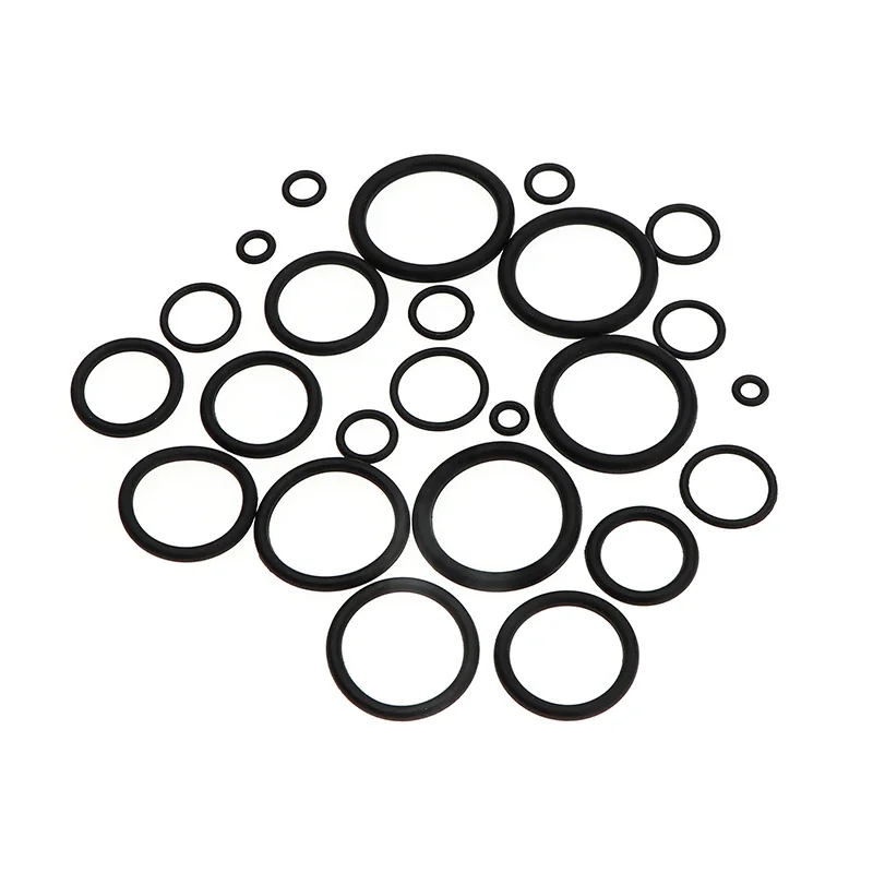 740/1200Pcs O-ring Rubber Gaskets Seal Ring Set Nitrile Rubber High Pressure O-Rings NBR Sealing Elastic Band O Rubber Rings Set