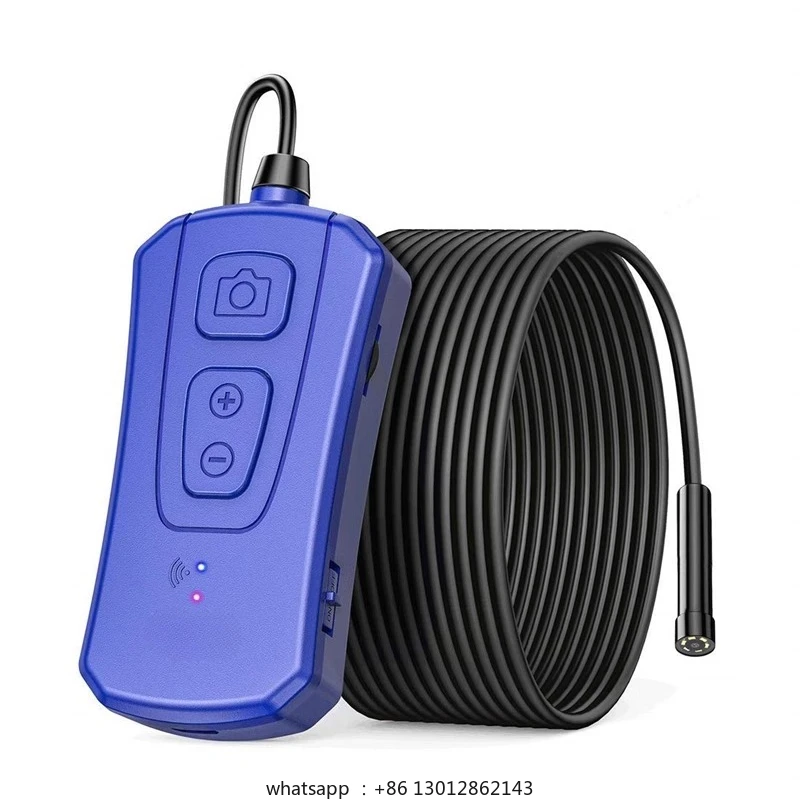 

500W dual lens high definition endoscope car maintenance dual display camera pipe engine carbon deposition detection probe