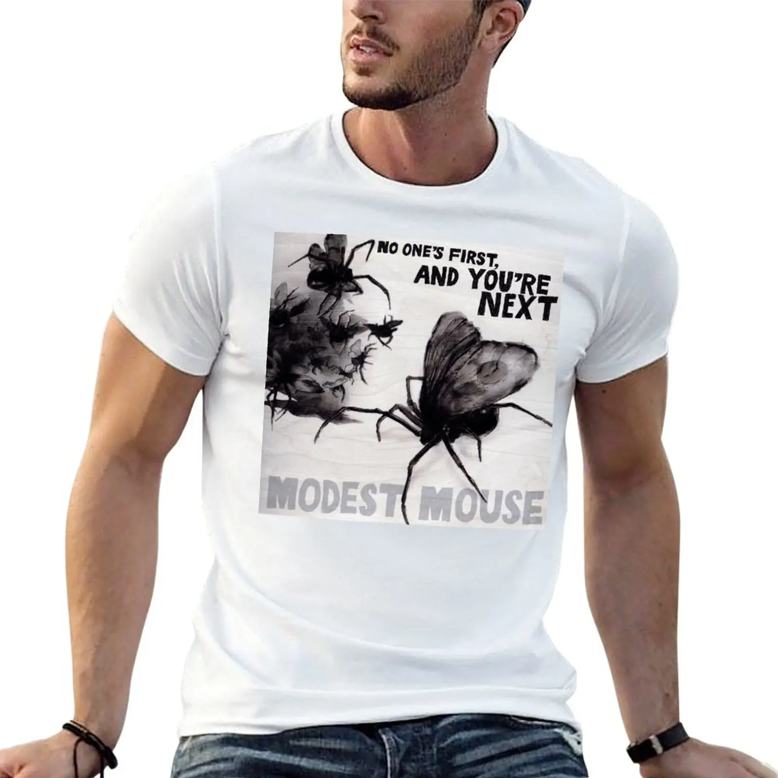 

Modest Mouse - No One's First And No You're Next T-Shirt custom t shirt man clothes blanks men tshirt