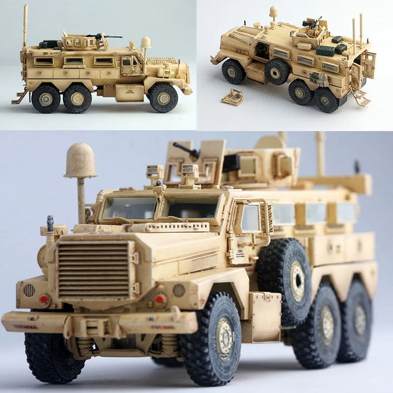 

AM 1:72 Scale Resin "Cougar" Series of Anti-landmine and Anti-ambush Vehicles Toys Cars Model Classics Gifts Static Display