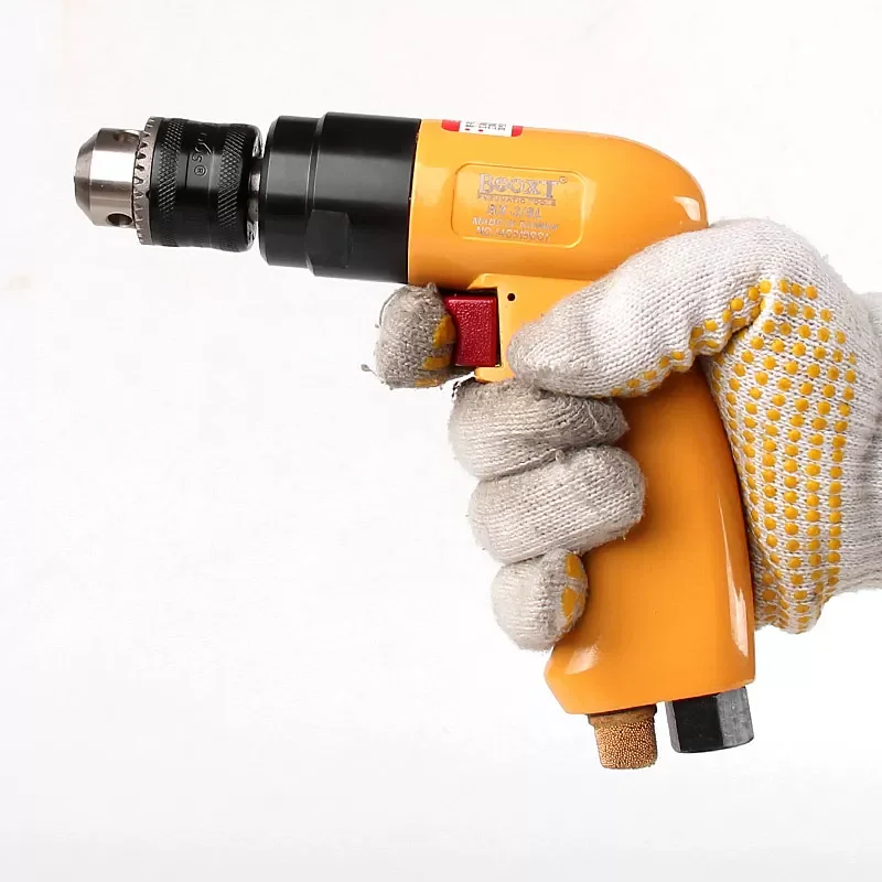 Taiwan Booxt Direct Supply Bx-3/8L Industrial-Grade Single-Directional 3500 Rpm Pneumatic Drill Gun, Powerful and Durable, Imported 3/8