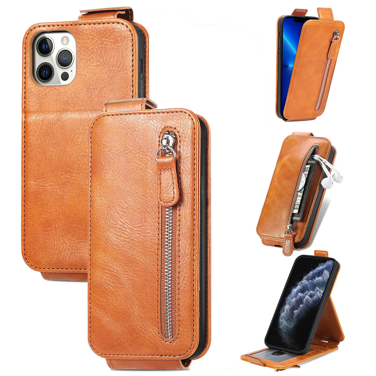 Card Holder PU Leather Protective Case for Samsung Galaxy A53 A 53 5G Anti-Slip Stand Function Cell Phone Bag Cover