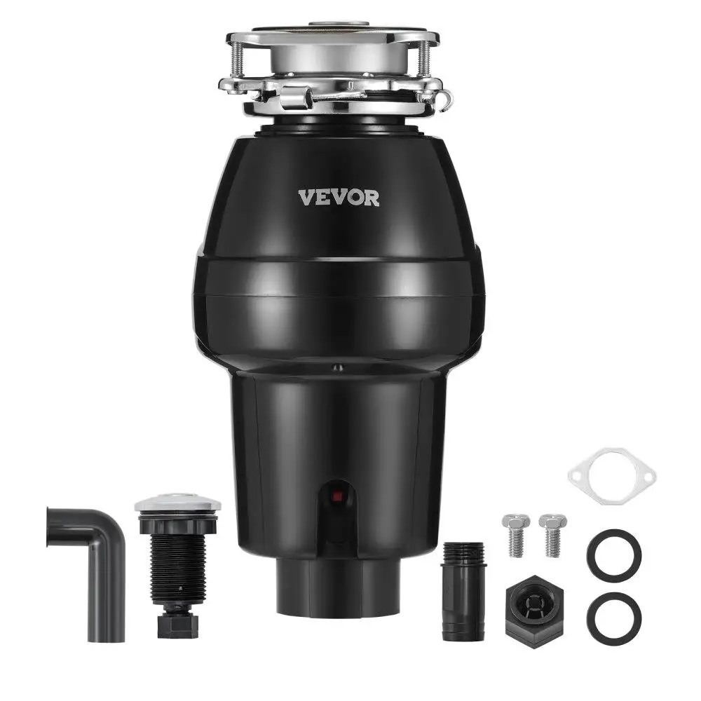 Eliminador de residuos continuo de alta eficiencia, 1/2 HP, 57,5Hz, 3450rpm, 3 pernos