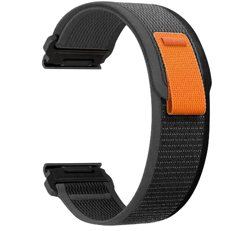 Trail Loop Quick Fit 26mm 22mm 20mm Armband für Garmin Quatix 8/Tactix 8/Fenix 8 E 7 7X 7Pro S 6 6X Nylon-Armband für Enduro 3 2