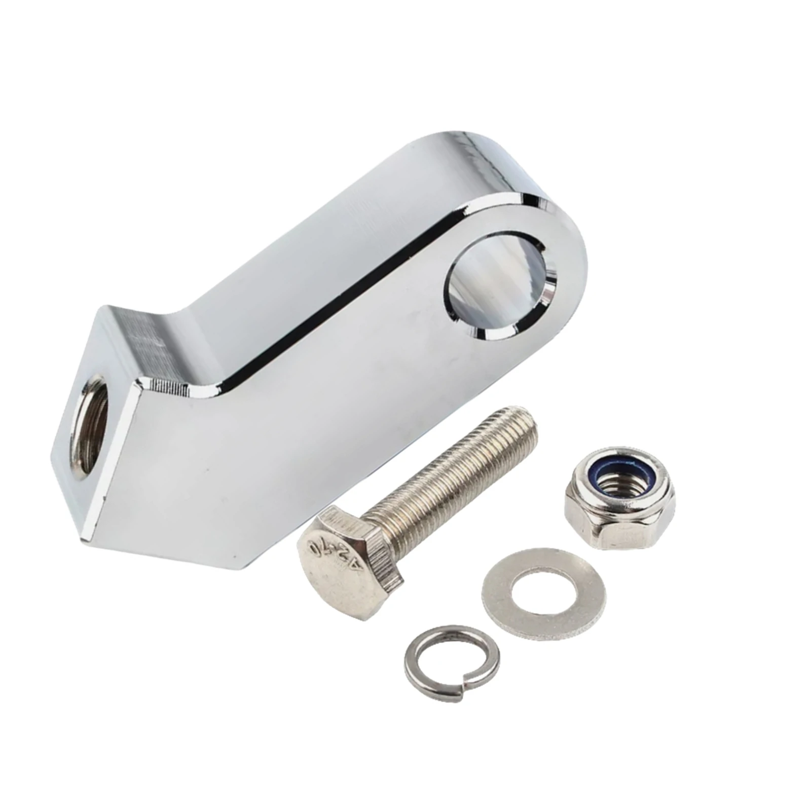

Motorcycle Headlight Font Light Mounted Headlamp Extension Mounting Bracket Block For Harley Softail Dyna Breakout FXST
