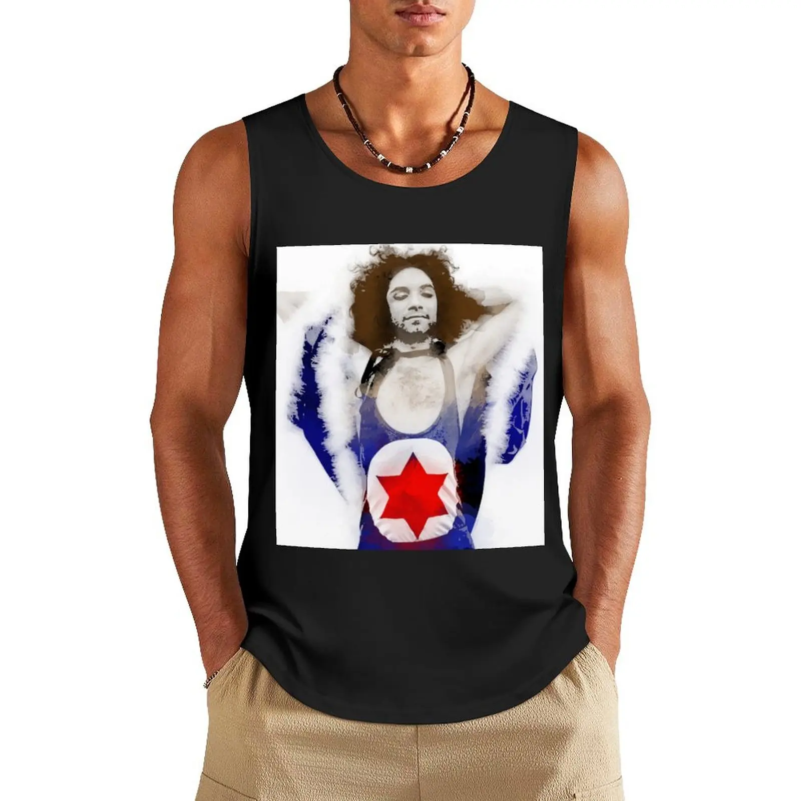 Danny Sexbang Watercolor Tank Top gym clothing Top gym training accessories