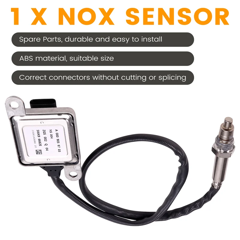 

Unusual 5WK96682E A0009059703 New Nitrogen Oxygen Sensor For Benz C292 W906 C253 X253 C205 A205 Gle300d GL350 Nox Sensors