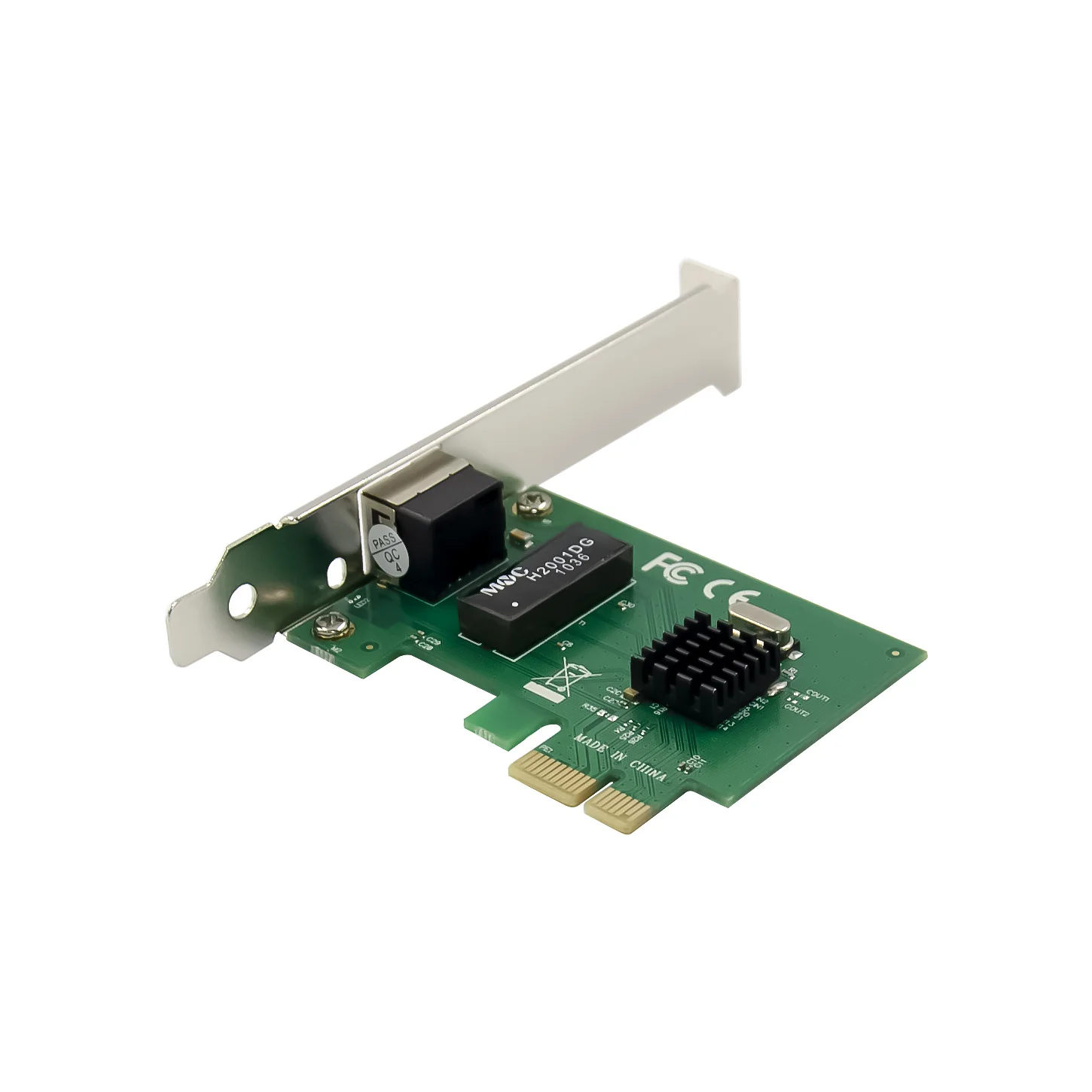 SUNWEIT ST713 Внутренняя сетевая карта Gigabit Ethernet PCIe X1 с одним портом и набором микросхем REALTEK RTL8111G для серверных приложения