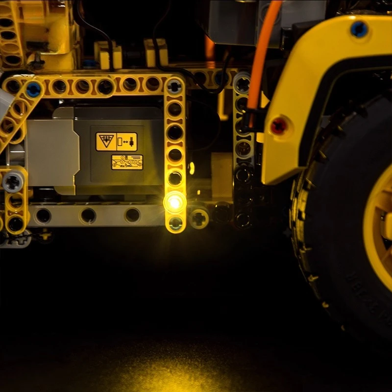LED Lighting Set Suitable for Technic 6x6 Volvo Articulated Hauler 42114(Not Including Building Blocks)