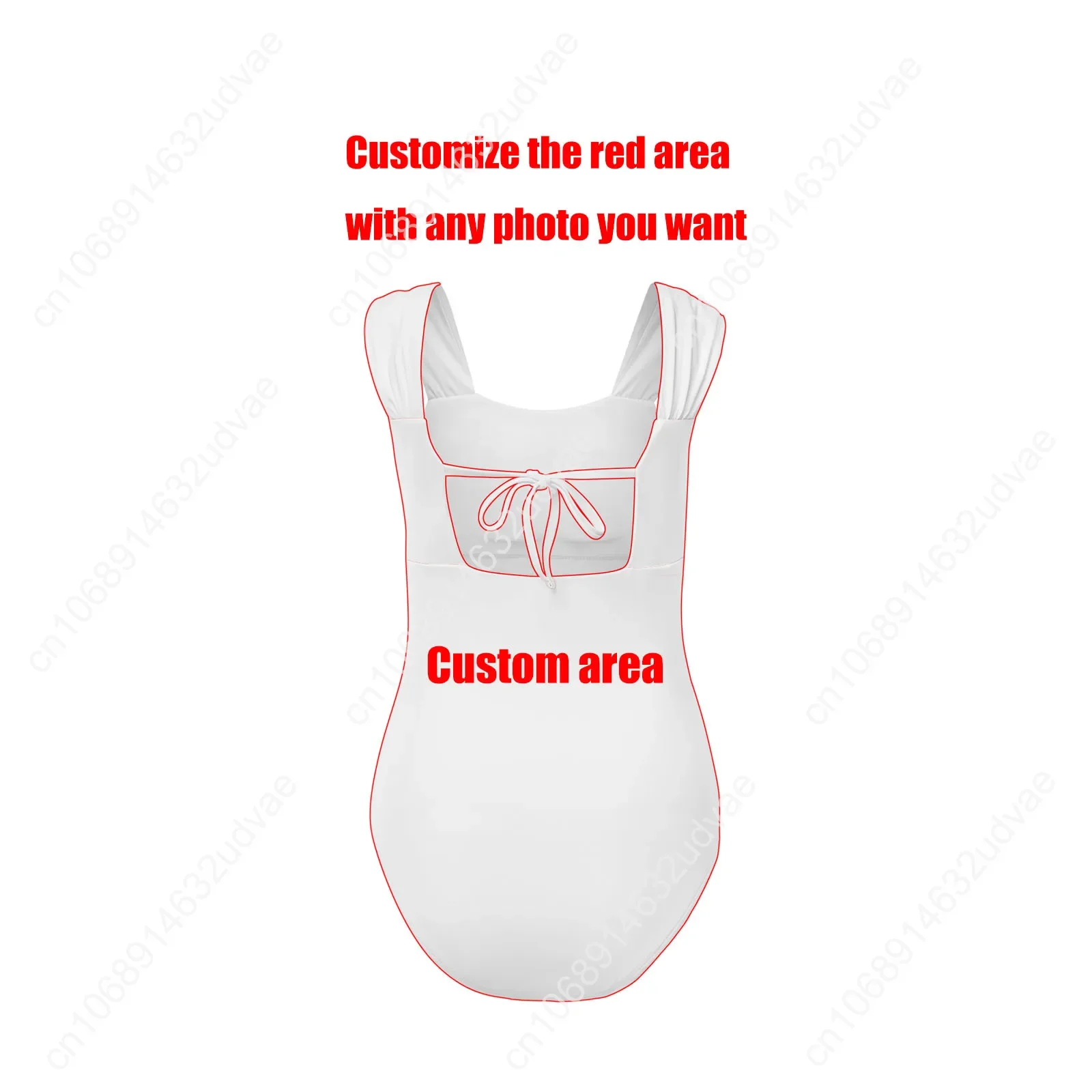 Custom One Piece Swimsuit Wide Strap Women Bathing Suits Personalized Swimwear Pool Party Beach Sexy Bikini Customize Beachwear