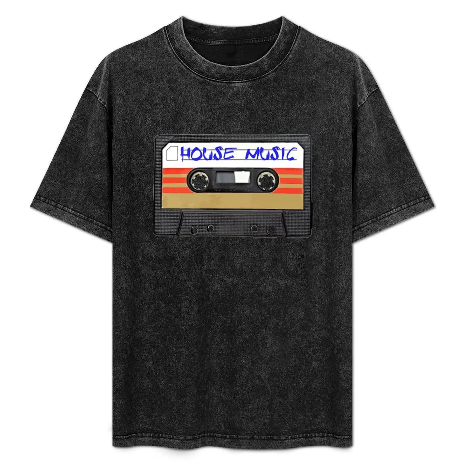 

House Music T-Shirt Casual Loose Daily Wear T-Shirt