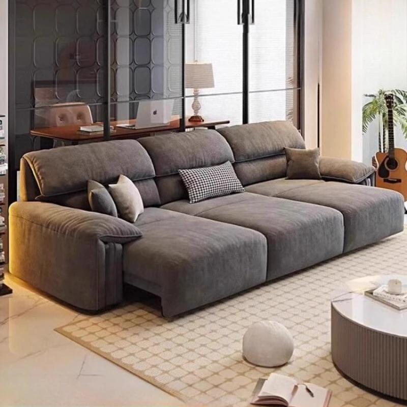 

Designer Extendeble Sofa Electric Classic Cushion Apartment Double Sofa Lounge Modern Divani Da Soggiorno Home Accessories