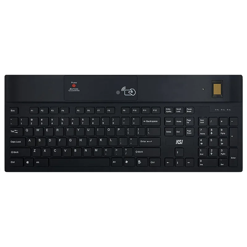 

Biometric fingerprint reader Magnetic card swipe device Keyboard card insert device Contactless card swipe device Keyboard Lock